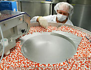 Dessiccateur pour la mesure de l'humidité dans le secteur de l'industrie pharmaceutique.