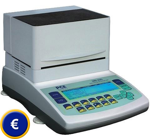 Dessiccateur pour la mesure de l'humidité PCE-MB-200.