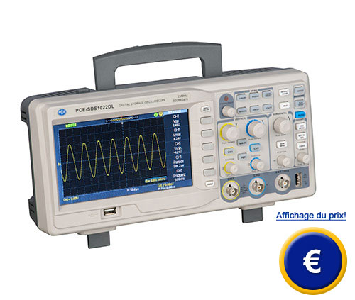Analyseur de spectre Analyseur de spectre PCE-SDS 10xx