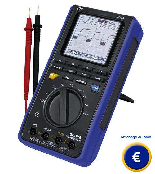 Analyseur de spectre PCE-UT 81C