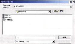 Logiciel pour le barom�tre PCE-DB2.