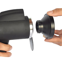 Caméra infrarouge Lentille démontable de la caméra infrarouge PCE-TC 9