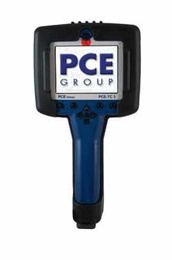 Partie frontale de la cam�ra thermographique PCE-TC 3.
