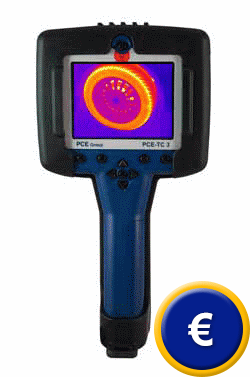 Partie arri�re de la cam�ra thermographique PCE-TC 3.
