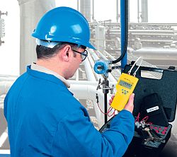 Contr�leur de pression effectuant une mesure.