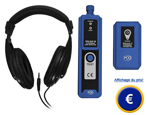 Détecteur de fuites par ultrason PCE-ULD 1
