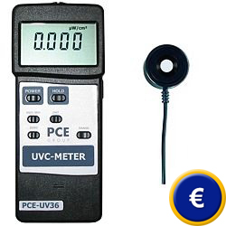 Dtecteur de radiation PCE-UV36