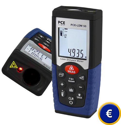 Distancemètre laser PCE-LDM 50