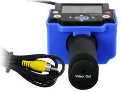 Endoscope avec illumination LED sur la tête de mesure