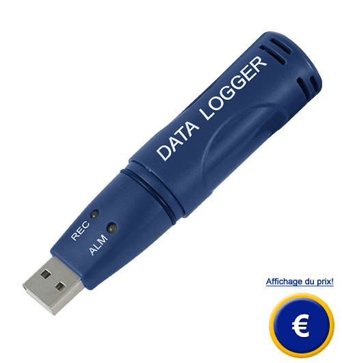 Lecteur d'humidité USB PCE-HT 71N.