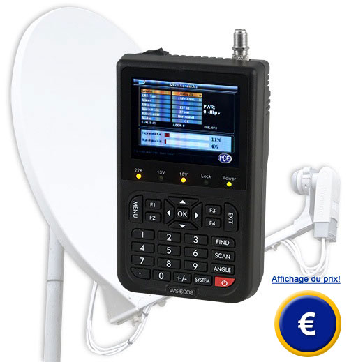Localisateur de satellite WS-6902