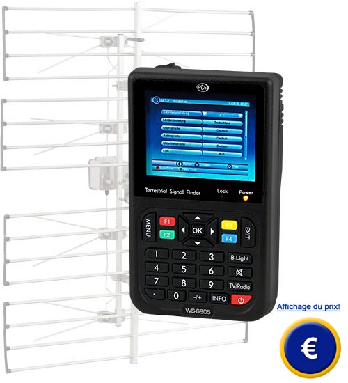 Mesureur digital DVB-T WS-6905