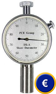 Mesureur de duret PCE-DX-A pour mesurer la duret Shore A 