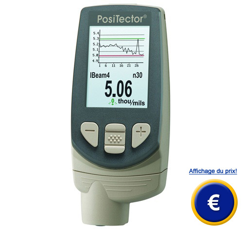 Mesureur d'épaisseur de couches avec une sonde interne