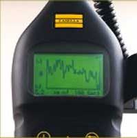 Ecran du mesureur de particules de poussi�re Micro Dust