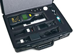 Contenu de la livraison du mesureur de particules de poussi�re Micro Dust Pro