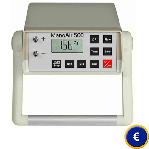Micromanomtre de pression diffrentielle ManoAir500