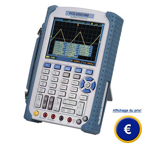 Oscilloscope portable PCE-DSO 1060