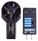 Adaptateur de la vitesse de l'air pour l'oscilloscope.