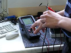 Exemples d'usage de l'oscilloscope portable PCE-OC 1