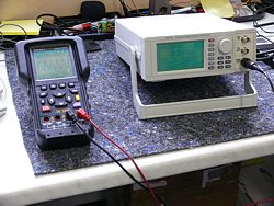 Exemples d'usage de l'oscilloscope portable PCE-OC 1