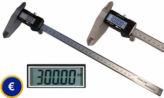 Pied � coulisse digital PCE-DCP 300E