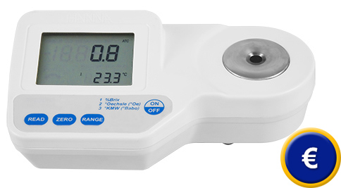 Refractom�tre pour aliments