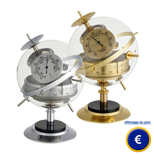 Station m�t�orologique Sputnik en laiton ou en acier inoxydable