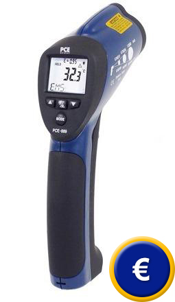 Thermom�tre infrarouge pour mesurer des temp�ratures sans contact