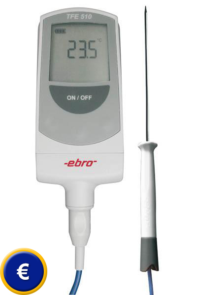 Thermomètre pour la température du noyau TFE 510