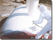 Mesure de la force de fixation d'une laque de protection.
