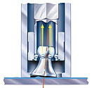 Corps de mesure du v�rificateur de force de fixation