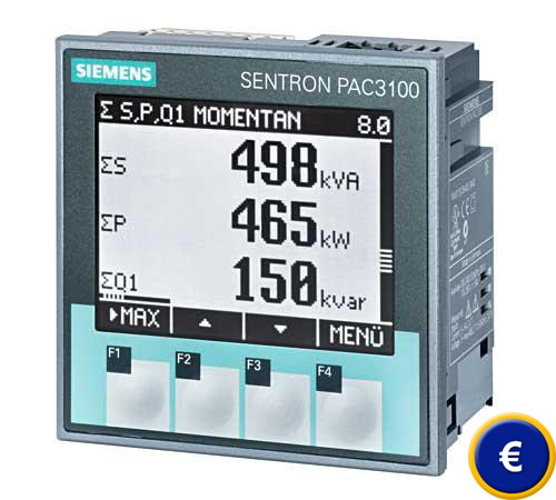 Mesureur multifonction Siemens Sentron PAC3100