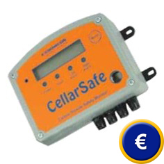 Transmetteur de CO2 Cellar Safe 