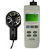 Ces mesureurs de d�bit d�terminent la vitesse et la temp�rature de l'air avec un calcul du volume du courant (quantit� de flux) et interface RS 232, m�moire interne.