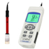 Les mesureurs de potentiel Redox PCE-228 R sont des appareils portables  maniement facile pour mesurer le pH / mV / C. La valeur du pH et la temprature peuvent se transfrer directement au PC grce  l'interface RS-232.