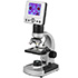 Microscopes avec �cran LCD, avec 1600 grossissements, carte de m�moire SD, ample gamme d�accessoires