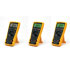 Multimètres numériques FLUKE 175 / 177 / 179 TRMS jusqu’à 1000 V et 10 A, écran LCD avec 6.000 chiffres avec graphique de barres
