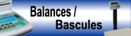 Appareils de mesure balances