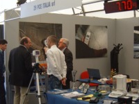 Instruments de mesure au Salon MIAC en Italie.