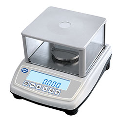 Balance de laboratoire PCE-HB 200 avec un plateau de pesage de Ø 80 mm 