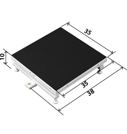 Dimensions de la plate-forme de la balance sporive vrifie PCE-PS 200MPC