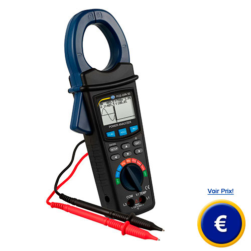 Analyseur de puissance et d'nergie pour raliser des mesures  3 phases,  mmoire interne, port USB et logiciel.