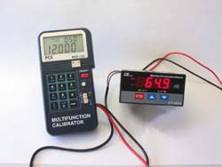 Calibreur de son PCE-123 avec un indicateur digital SLT.