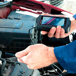 Endoscope pourl l'inspection de un voiture