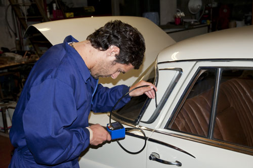 Usage de la caméra d'inspection Image d'utilisation de la caméra d'inspection