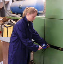 Usage de la caméra d'inspection Caméra d'inspection pour l'entretien d'une machine