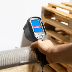 Utilisation de la caméra thermographique