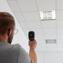 Utilisation de la caméra thermographique