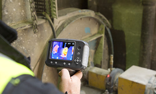 Exemples d'usage de la caméra thermographique pour les contrôles de la construction